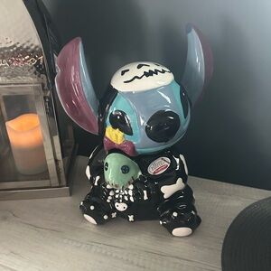 Disney Stitch Skeleton Costume & Scrump Halloween Canister